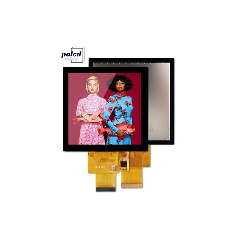 Polcd 4 Zoll LCD-Panel 480*480 IPS LCD-Display hohe Helligkeit RGB-Schnittstelle TFT-LCD-Modul