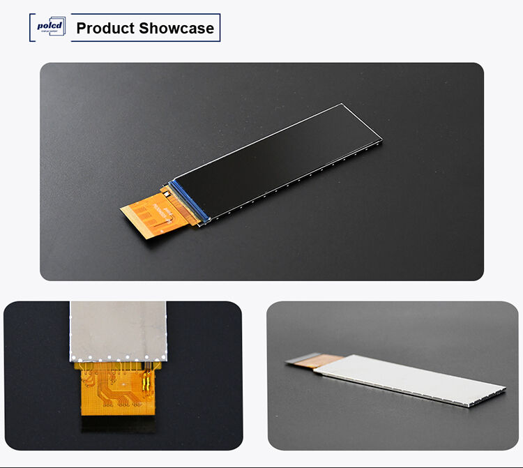 Polcd 3 Zoll 268x800 IPS-Bildschirm 40pin RGB565-Schnittstelle 700 nit ST7701S 3