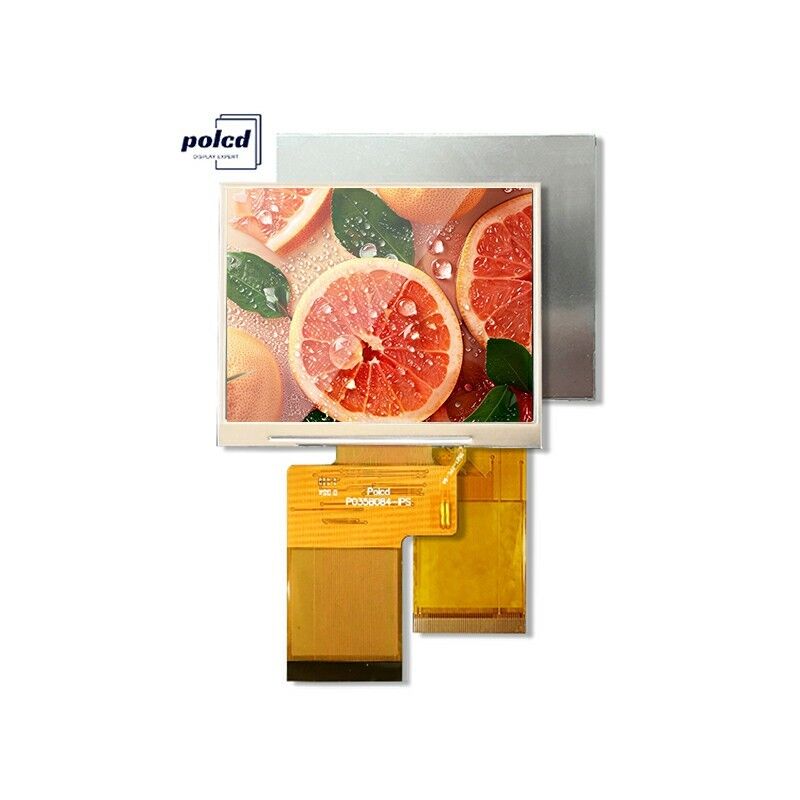 Polcd 3,5 Zoll TFT LCD-Display 320x240 SPI RGB-Schnittstelle und farbenfrohe quadratische Bildschirm-LCD-Module