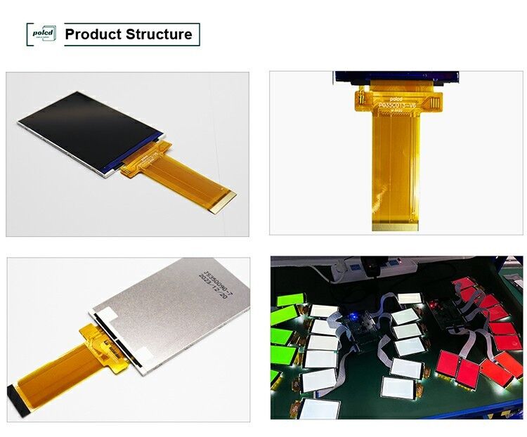 Polcd 3,5-Zoll-LCD-Display 320*480 ILI9488 eingebaut Kapazitives Touch-Panel Hohe Helligkeit TFT-LCD