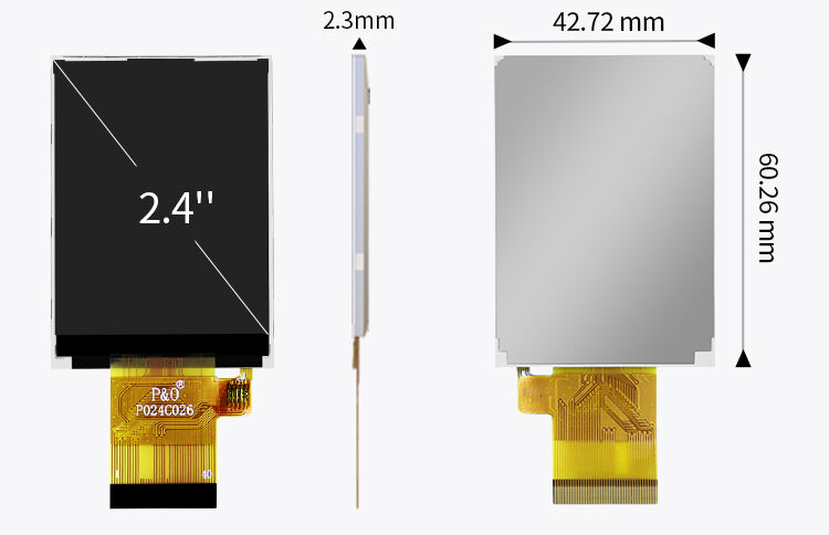 Polcd 320 Nit 2,4 Zoll LCD Tft Display ST7789V 240x320 Auflösung Lcm Bildschirm