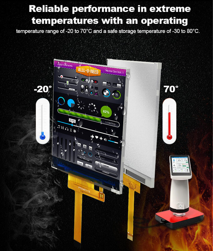 Polcd 260 Nit HD TFT Display 240x320 4-Draht-SPI-Schnittstelle 2,4 Zoll TFT LCD