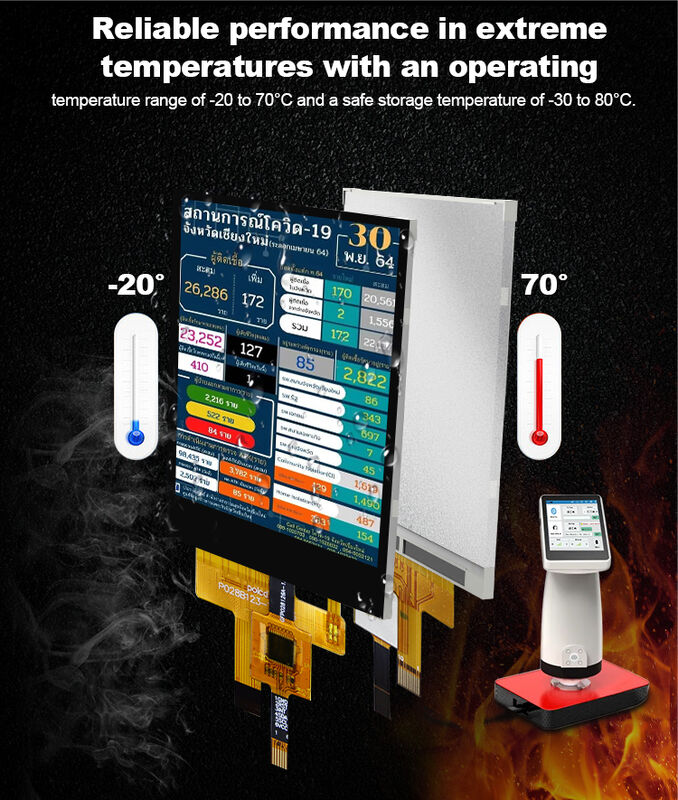 Polcd 2,8 Zoll 15 Pin 240 x 320 IPS All View Angel TFT LCD Touchscreen Display