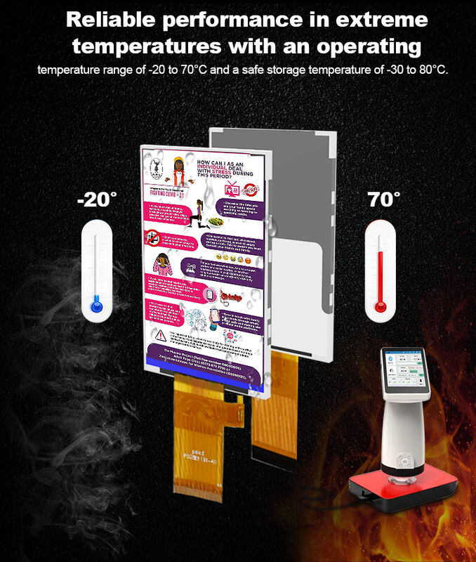 Polcd 2,8 Zoll 240*320 Transflexive LCD-Bildschirm ST7789T3 Mcu Spi Schnittstelle 2,8 
