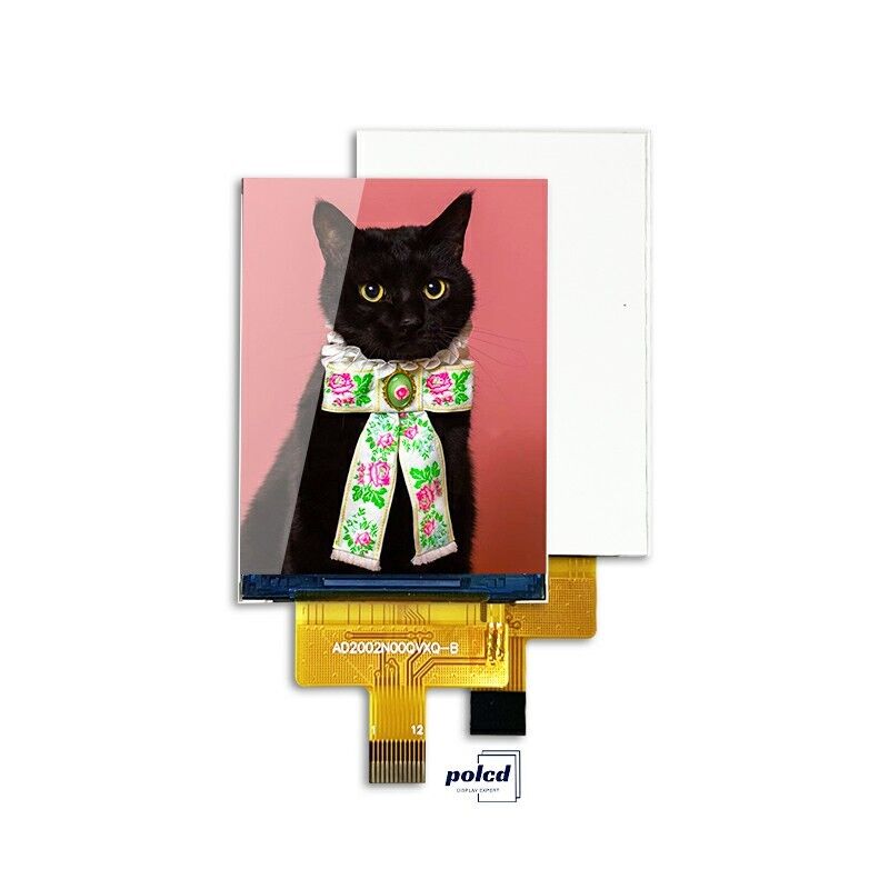 Polcd 2'' 2 Zoll 240x320 Auflösung ST7789V SPI-Schnittstelle IPS TFT LCD Bildschirm LCD-Anzeigemodul