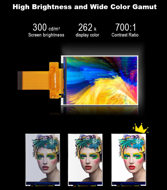 Polcd Farbig 3,5 Zoll 320x480 Farbe Kapazitive Berührung IPS Blickwinkel TFT-LCD Panel Module