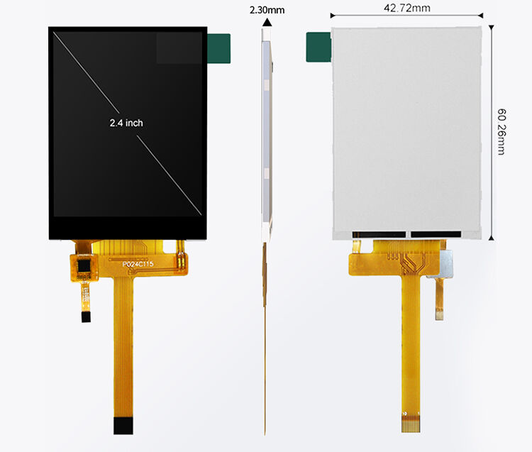 Polcd Small Touch LCD Modul 2,4