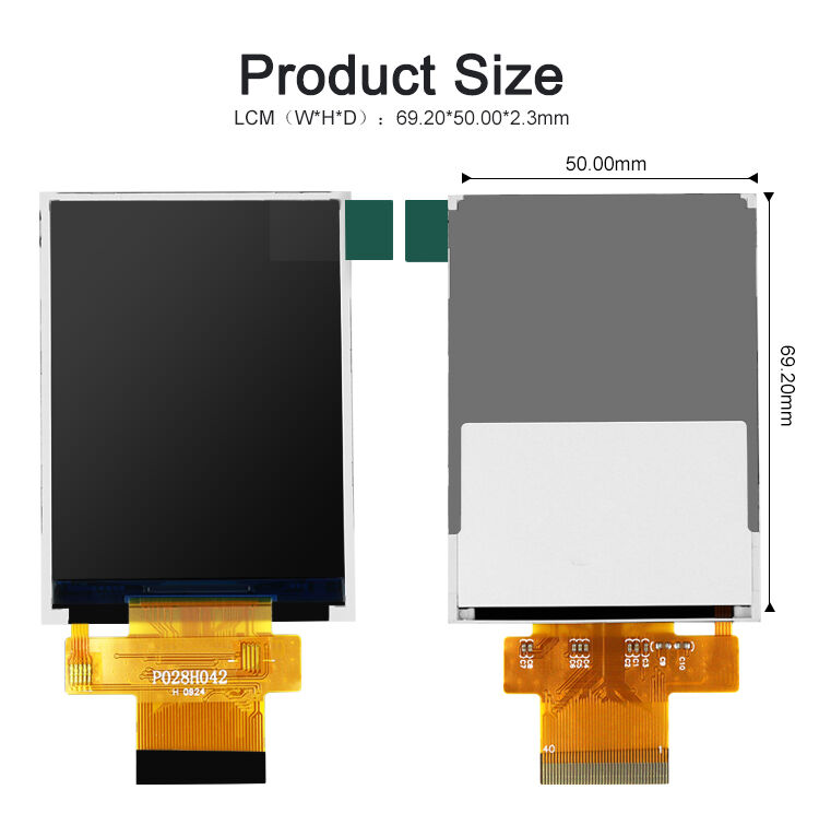 Polcd 2,8-Zoll-LCD-Bildschirm-Panel 240*320 MCU SPI-Schnittstelle ILI9341V TFT-LCD-Modul-Display
