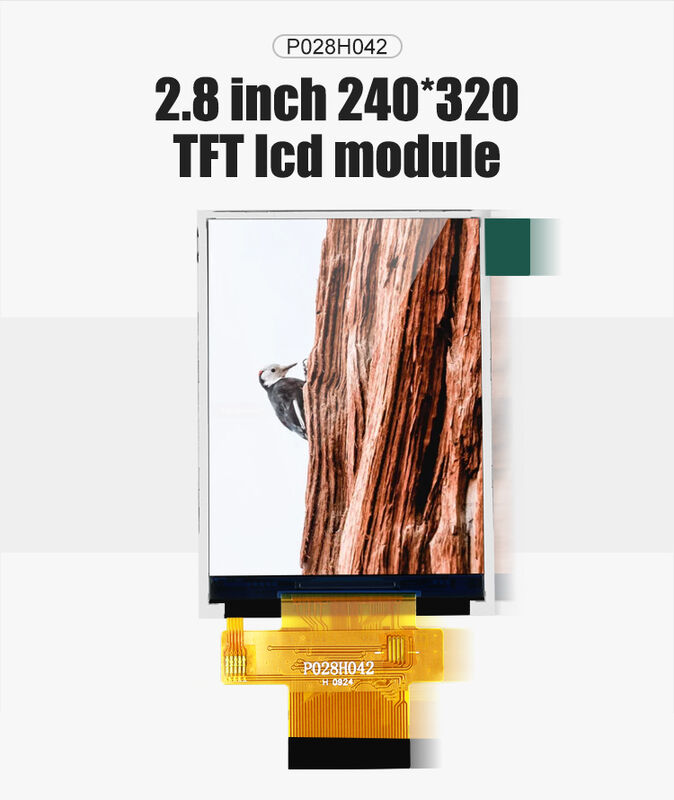 Polcd 2,8-Zoll-LCD-Bildschirm-Panel 240*320 MCU SPI-Schnittstelle ILI9341V TFT-LCD-Modul-Display