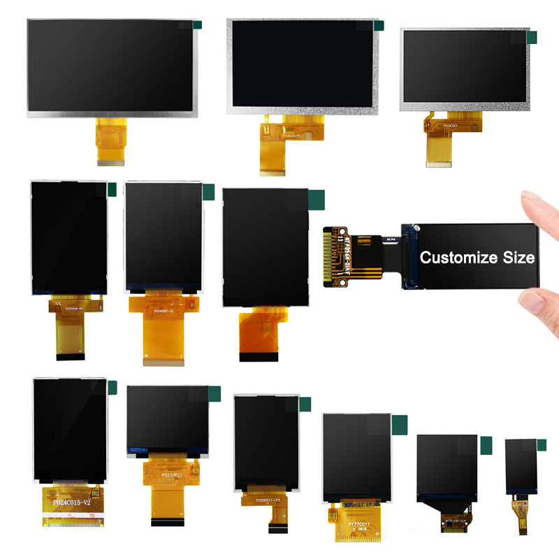 Polcd 80x160 Pixel 0,96 TFT Display 1,5mm TFT LCD Modul 400 Nit