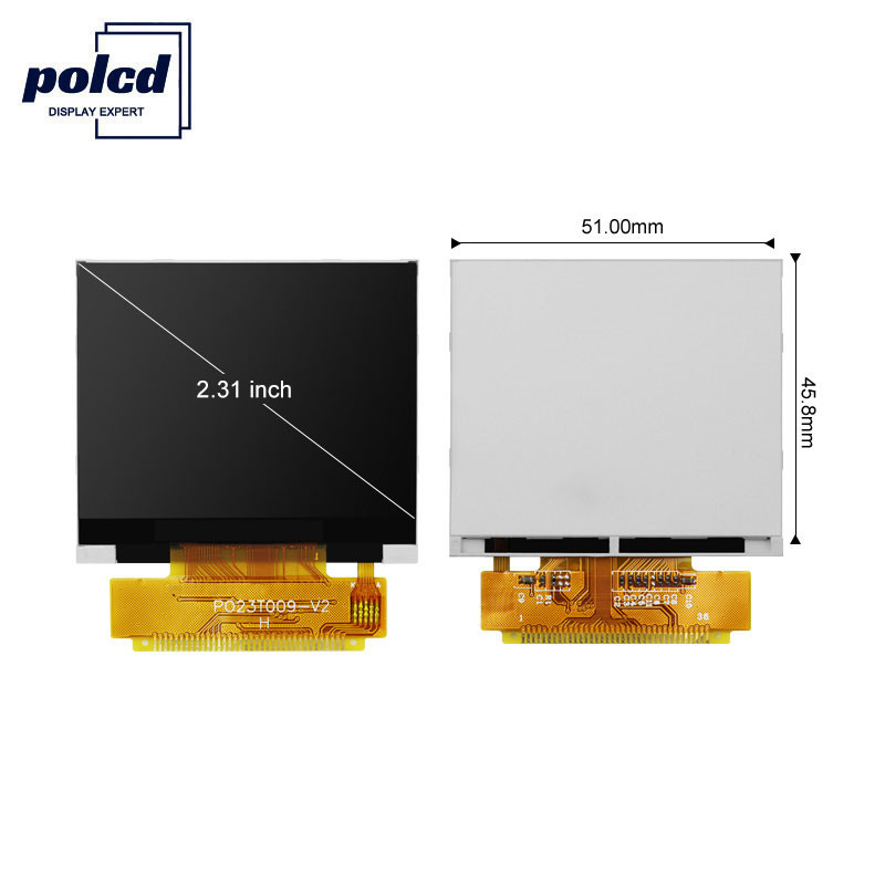 Polcd ILI9342C 2,31 Zoll Lcd 8080 MCU 16 Bit 320x240 Lcd Display 300 Nit