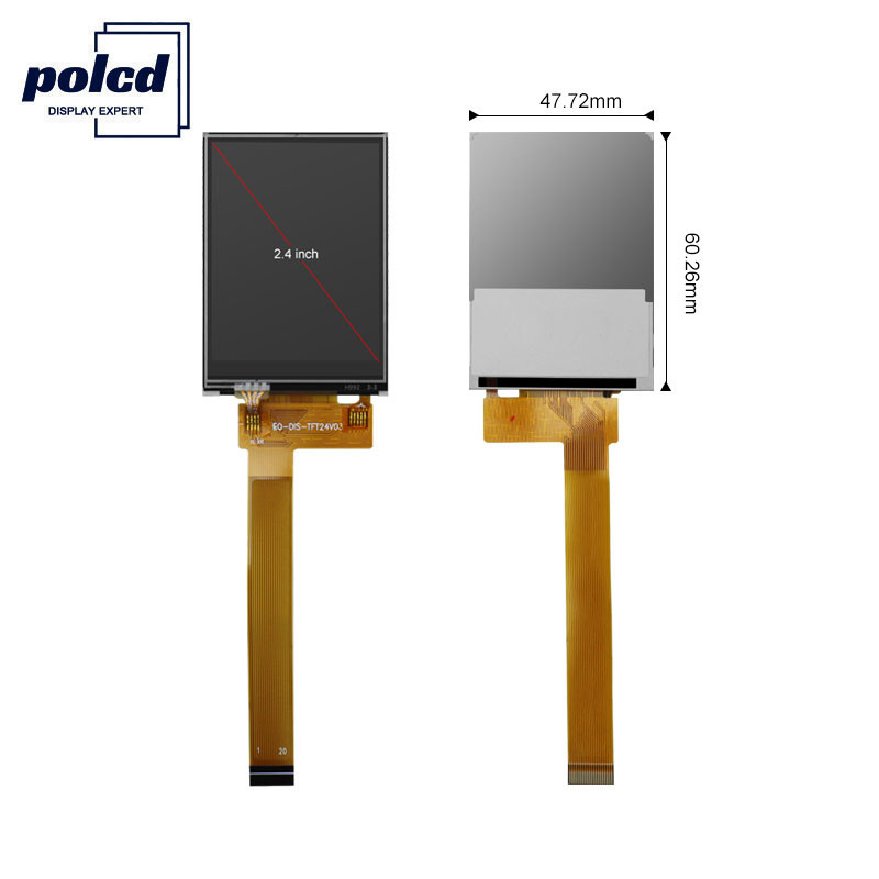 Polcd 8080 MCU TFT LCD Display ST7789V 2.4 TFT Lcd Schild Raspberry Pi