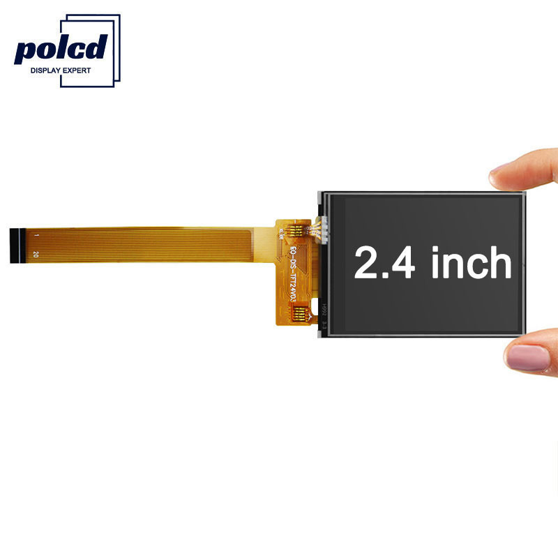 Polcd 8080 MCU 8 Bit 2,4 Zoll TFT Lcd ISO9001 240 x 320 Lcd für kommerzielle Zwecke
