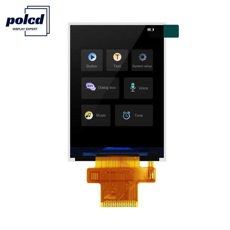 Polcd 18 Noten-Bildschirmanzeige Pin 2,4 Spi Tft Lcd Anzeigen-ST7789V2 Tft