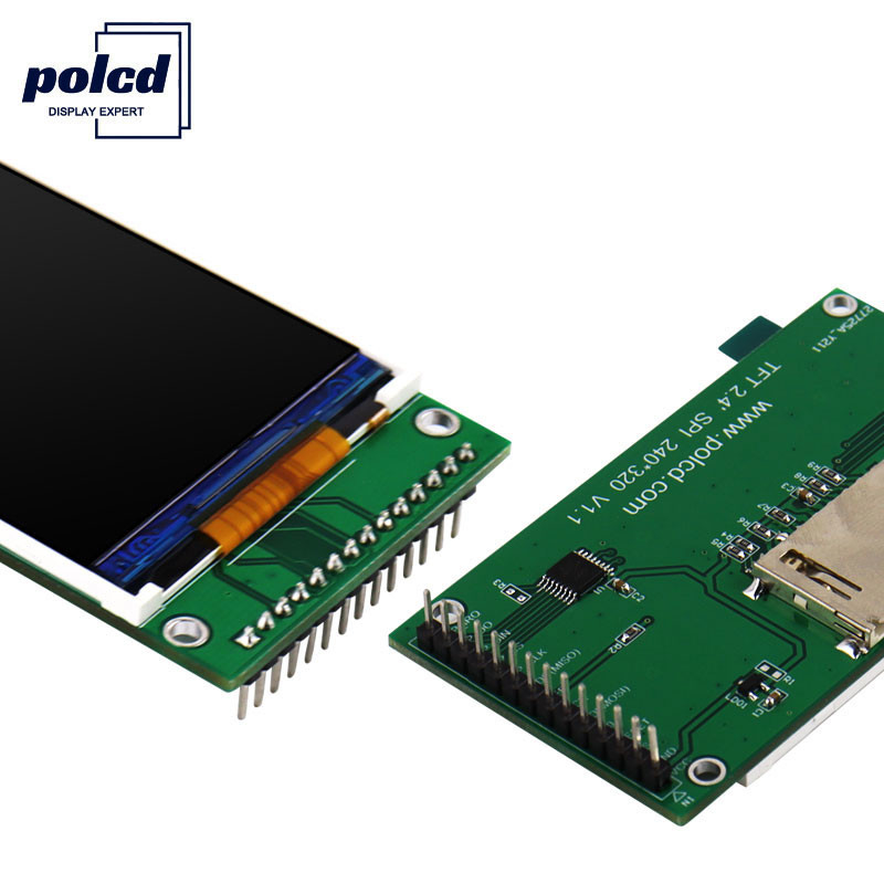 Polcd 240 x 320 2,4-Zoll-LCD-TFT-Display ST7789V2 260 Nit TFT-Touchscreen