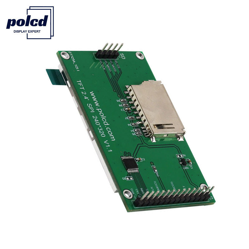 Polcd 240 x 320 2,4-Zoll-LCD-TFT-Display ST7789V2 260 Nit TFT-Touchscreen