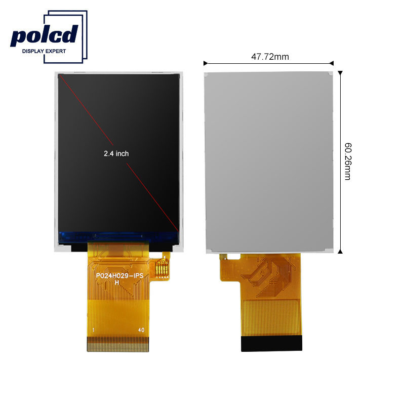 Polcd 350 Nit TFT-Touchscreen 2,4 Zoll 16-Bit-LCD-Display ISO9001