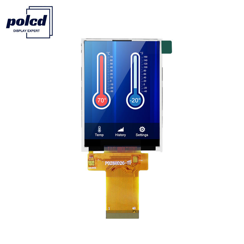 Polcd ILI9341V 2,8-Zoll-TFT-LCD 350 Nit-LCD-Touchscreen für medizinische Zwecke