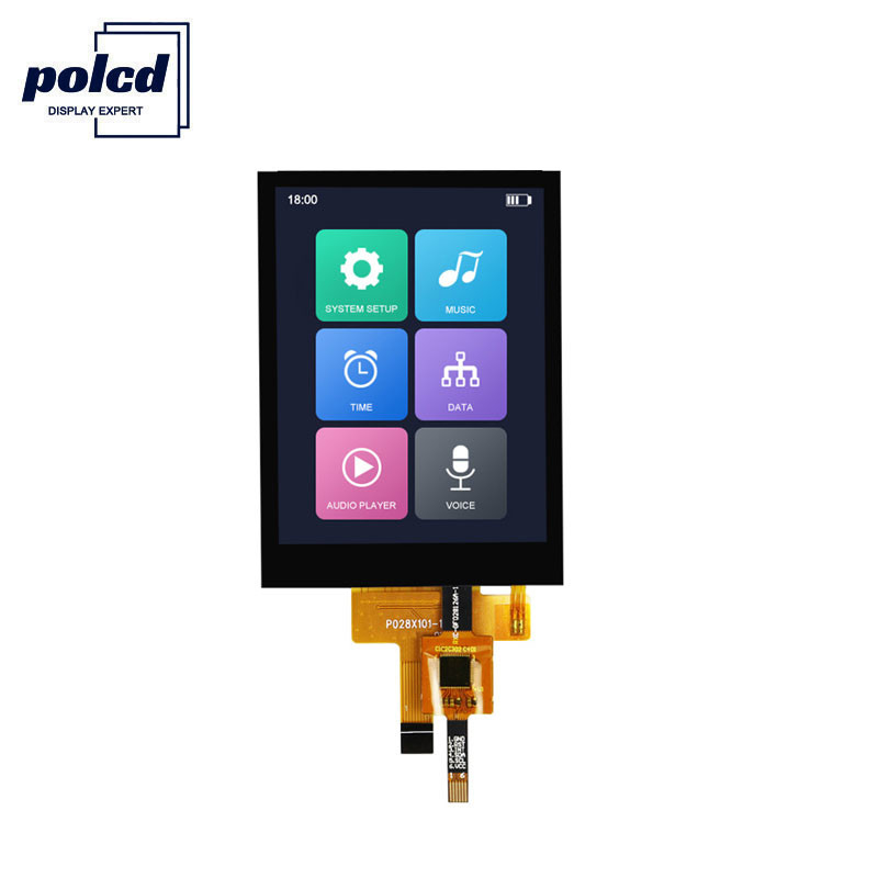 Polcd 4-Draht-SPI ST7789V 2,8-Zoll-IPS-Bildschirm RoHS TFT-Touchscreen für Zuhause