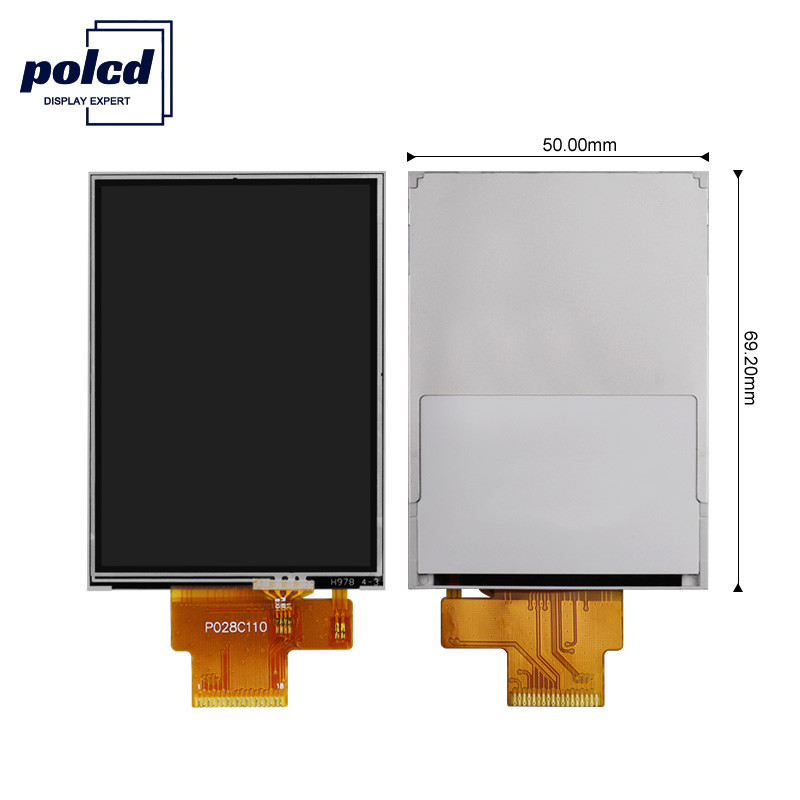Polcd 4-Draht-SPI-2.8-LCD-Modul RoHS 240 x 320 TFT-resistiver Touchscreen