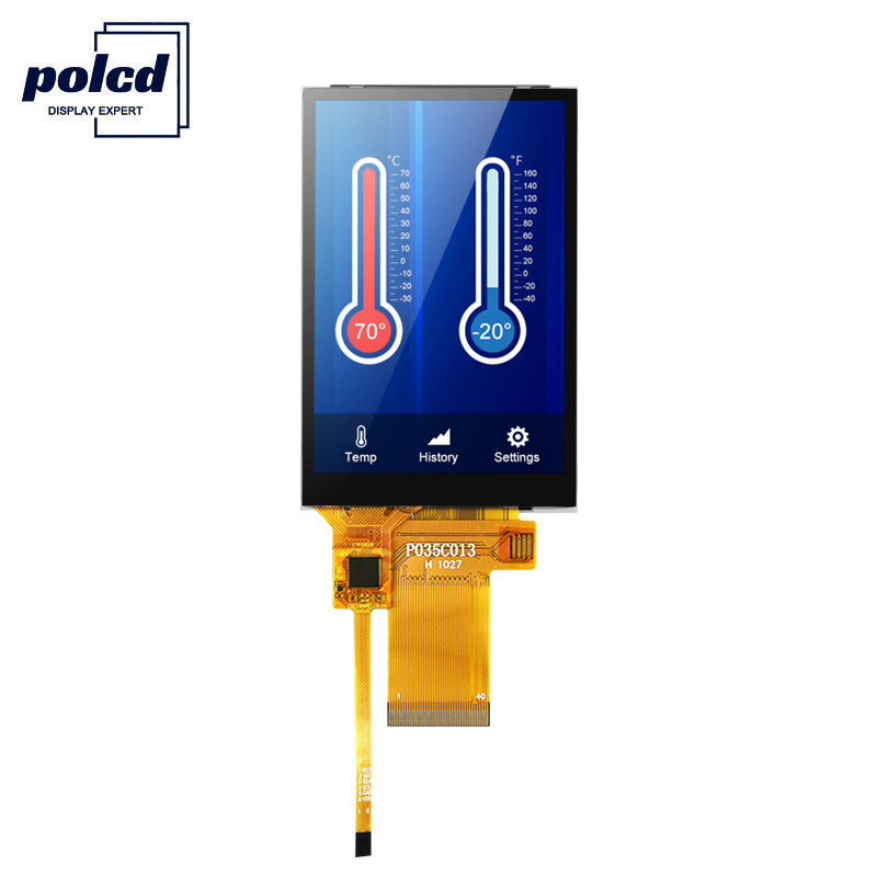 Polcd 450 Nit 3,5 TFT Display 16 Bit 320X 480 LCD Touch Panel RoHS
