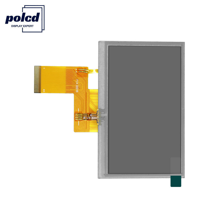 Polcd Brightness 300 4,3-Zoll-TFT-LCD-Display 800 x 480 resistiver TFT-Touchscreen