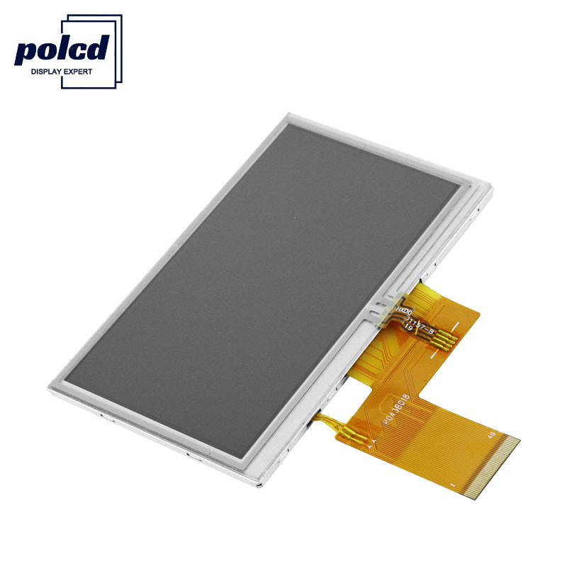 Polcd RGB 24 Bit 4,3 Zoll TFT-Display 300 Nits TFT Kapazitiver Touchscreen