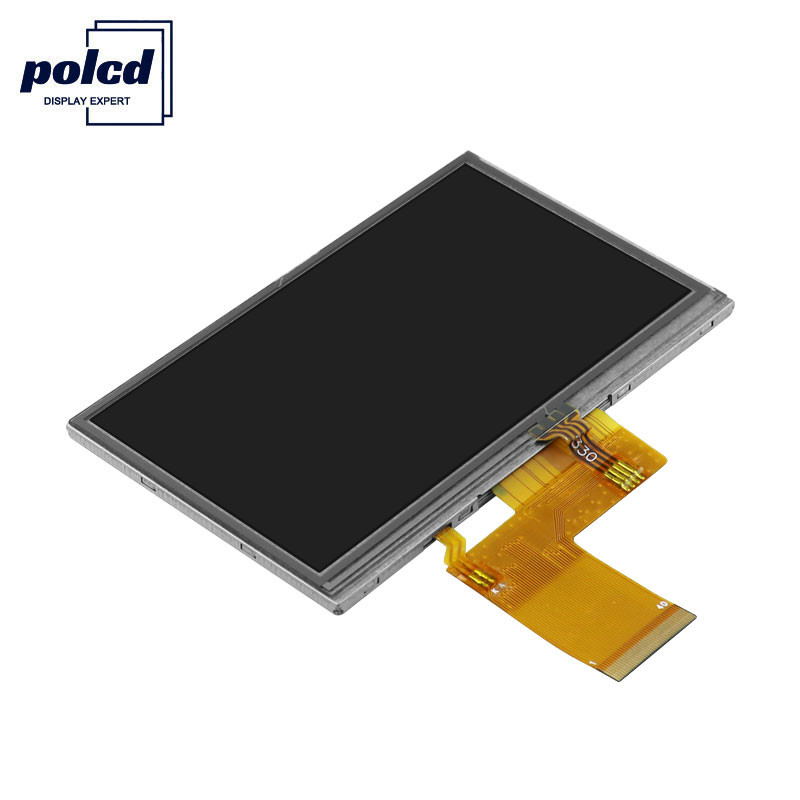 Polcd RGB 24 Bit 4,3 Zoll TFT-LCD-Display 480 x 272 Industrie-Touchscreen