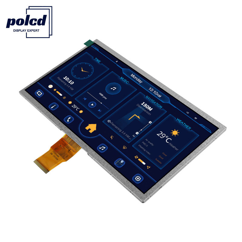 Polcd-Auflösung 1024 x 600 10,1-Zoll-LCD-Display EK79001 TFT-Anzeigemodul 750 Nit
