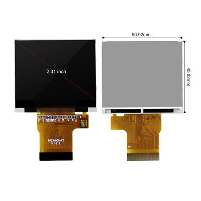 Polcd MCU SPI RGB-Schnittstelle Kleines LCD-Modul Kapazitiver Farb-Touchscreen 2,3 Zoll
