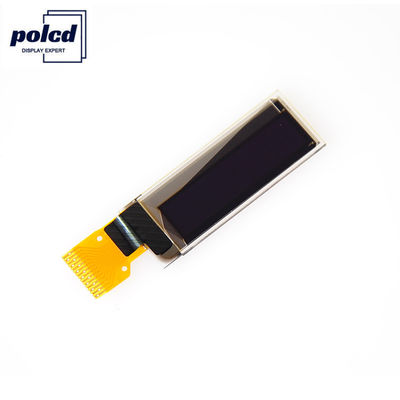 Weißes blaues einfarbiges Oled Modul Polcd Pmoled I2C Entschließung 0,91 Zoll-128x32