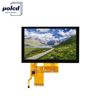 5 Zoll Tft Lcd Kapazitiver Touchscreen hohe Helligkeit 800x480 Auflösung Rgb-Schnittstelle Ips