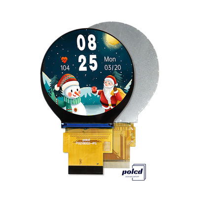 Polcd 2,1 Zoll 480x480 Kleiner runder Kreis Bildschirm Panel SPI RGB-Schnittstelle Kreisförmiger TFT-LCD-Display