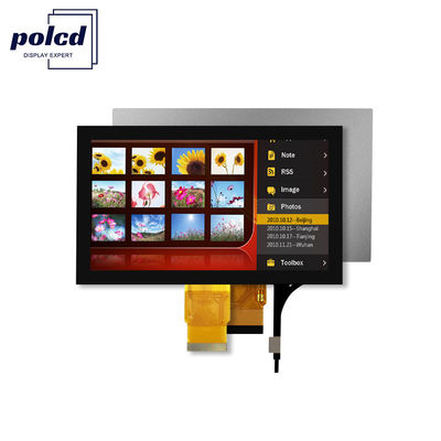 Polcd 7' Tft Lcd Panel 800x480 Kapazitiver Touchscreen RGB Schnittstelle 7 Zoll LCD Modul Anzeige