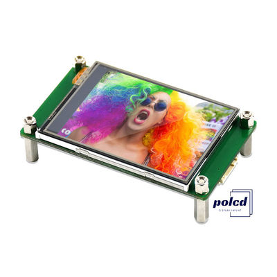 Polcd 2,4-Zoll-TFT-LCD-Resistenz-Touchscreen-Modul 240*320 SPI-Serienanschluss Anzeige für Arduino