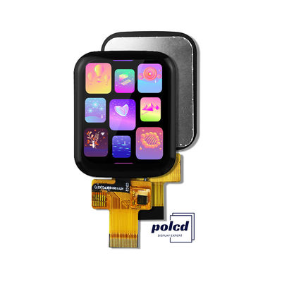 Polcd 1,69 Zoll 240x280 TFT-Display Modul Quadratischer LCD-Touchscreen für Smart Watch
