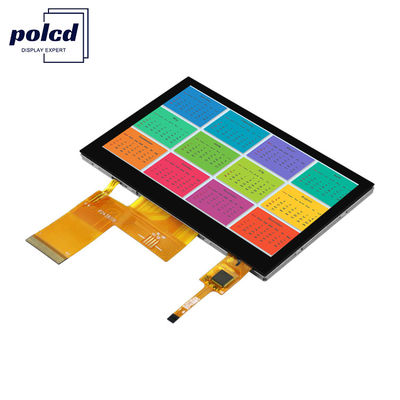 Polcd RGB 24 Bit Display 4,3 Zoll ST7262E43 800x480 TFT Touchscreen