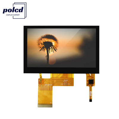 Polcd ST7262E43 4,3-Zoll-TFT-LCD-Display 280 Nit LCD-Touchpanel 800X480