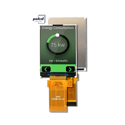 Polcd Vollfarb-LCD-Display Transflexive 2,4 Zoll TFT SPI MCU 20-Pin Qvga 240x320 TFT-LCD