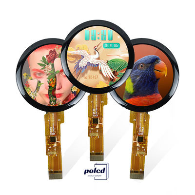 Polcd 1,28 Zoll 1,28 'Runde Farbe Kreisförmiges TFT-Display 240x240 LCD GC9A01 Treiber IPS-LCD-Modul