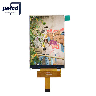 Polcd Hochleistungs-3,5-Zoll-TFT-LCD-Displaymodul SPI-Schnittstelle Bunte Auflösung 320x480 LCD
