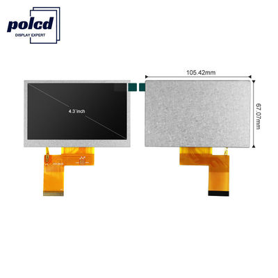 Polcd ST7262E43 4,3 Zoll Kapazitiver Touchscreen 40 Pin Lcd 800x480 300 Nit