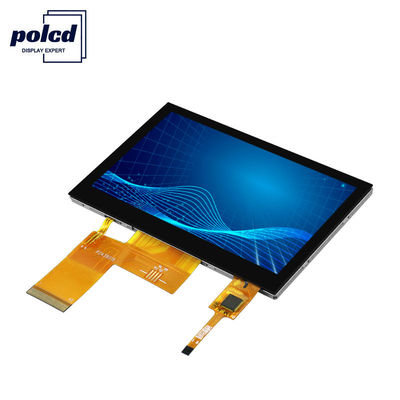 Polcd 40-poliger 4,3-Zoll-LCD-Bildschirm ST7262E43 kapazitiver TFT-Touchscreen