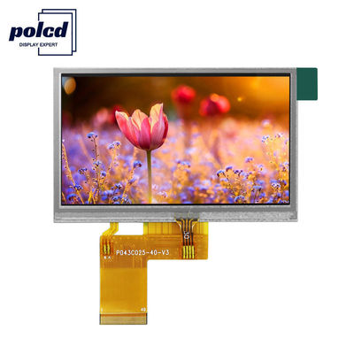 Polcd ILI6485 480x272 TFT LCD Display 4,3 Zoll TFT resistiver Touchscreen 40 Pin