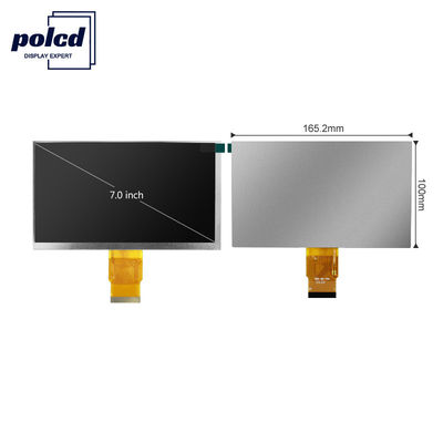 Polcd RoHS 300 Nit 7-Zoll-LCD-Display 800 x 480 Pixel TFT-LCD-Modul