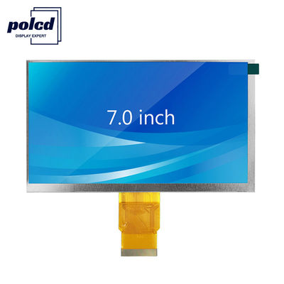 Polcd 300 Nit RoHS 7-Zoll-TFT-Display 153,84-mm-LCD-TFT-Display 6 Uhr